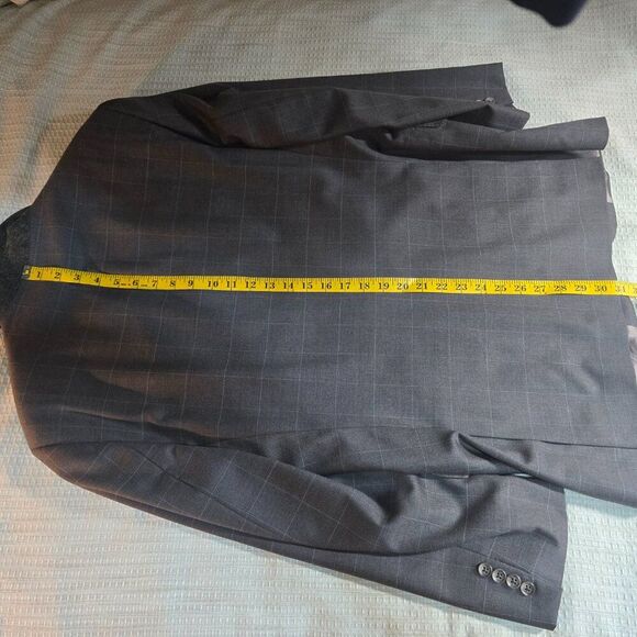 Faconnable Gray Men's Wool Suit 42R/35R - Picture 11 of 16